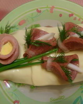 Бутерброд Букетик