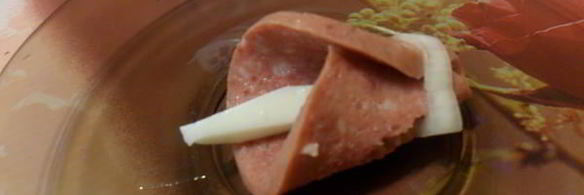 бутерброд букетик