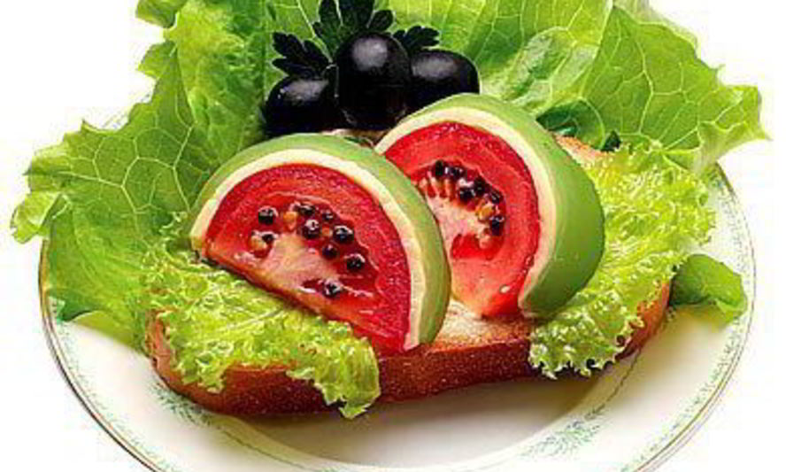 Рецепт бутерброда с арбузом