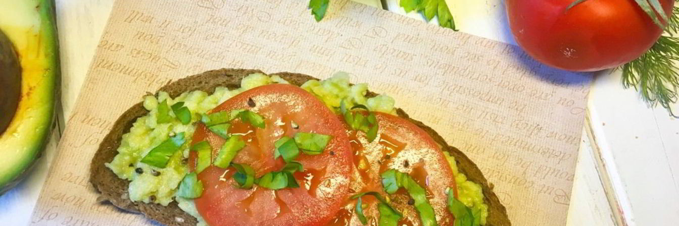 Бутерброд с авокадо