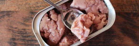 бутерброд с печенью трески