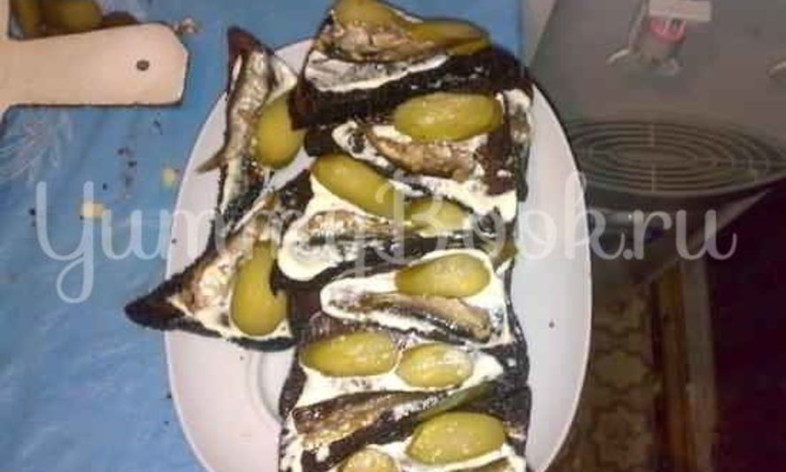 Рецепт бутербродиков со шпротами