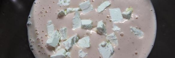 бутербродный торт-мусс со слабосоленым лососем и фетой