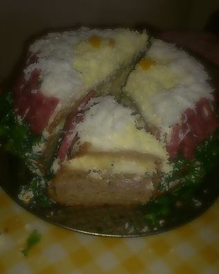 Бутербродный торт Загляденье