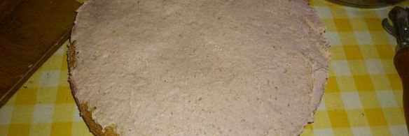 бутербродный торт загляденье