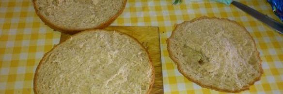 бутербродный торт загляденье