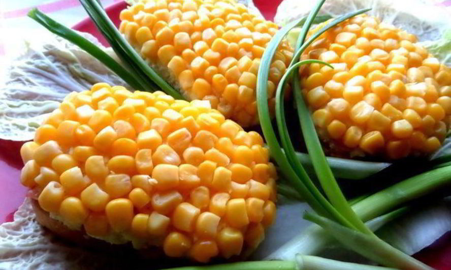 Рецепт бутербродов букет мимоз