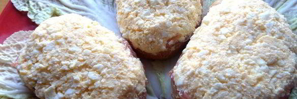 бутерброды букет мимоз