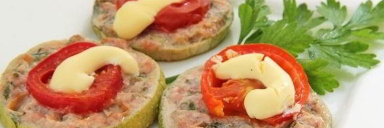 Бутерброды из кабачков в духовке