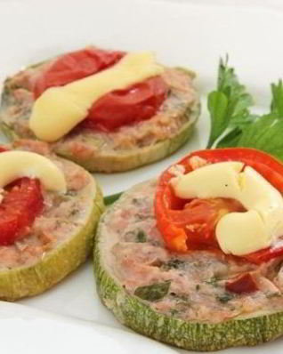 Бутерброды из кабачков в духовке