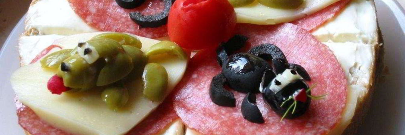 Бутерброды Кот и Пес