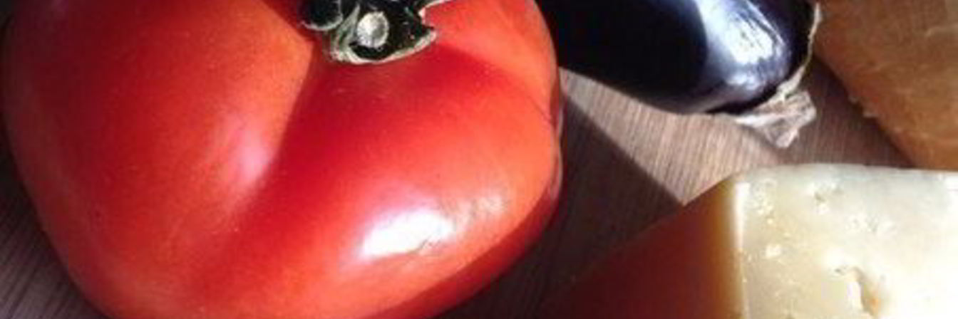 Бутерброды с баклажанами и помидорами