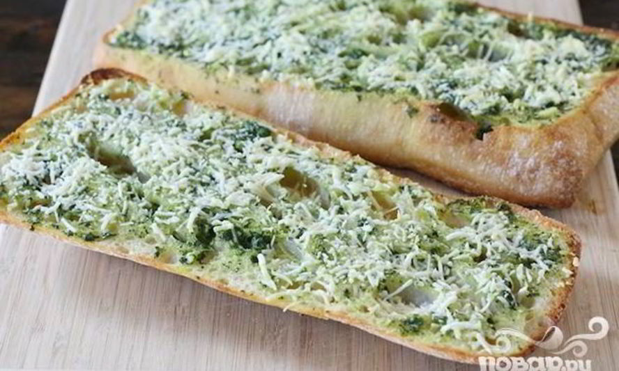 Рецепт бутербродов с базиликовым маслом