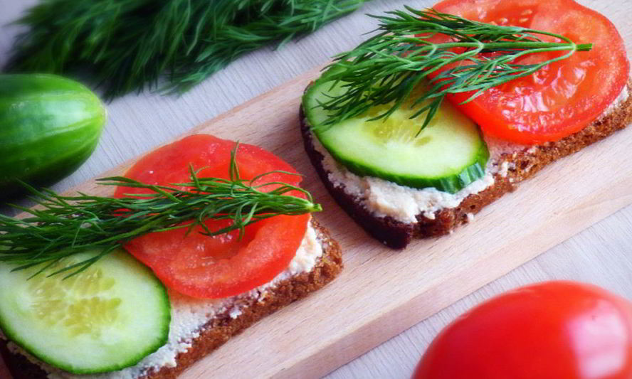 Рецепт бутербродов с икрой трески