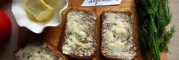 бутерброды с икрой трески