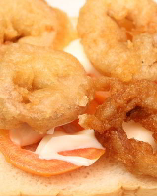 Бутерброды с кальмарами