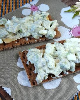 Бутерброды с хлебцами