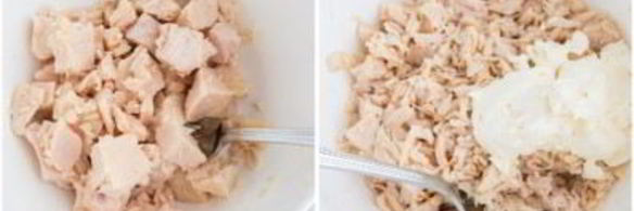 бутерброды с консервированной курицей