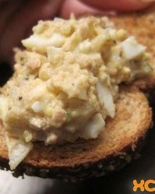 Бутерброды с печенью трески