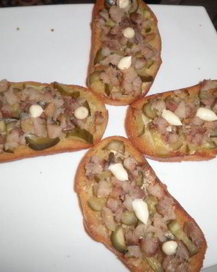 Бутерброды с сельдью