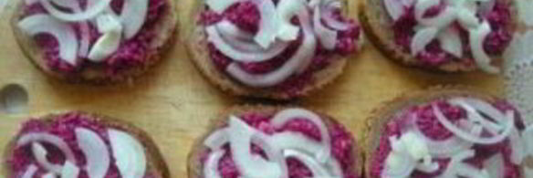 бутерброды с селедкой