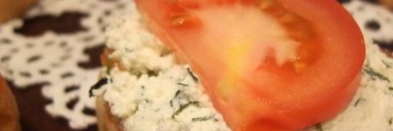 Бутерброды с творогом