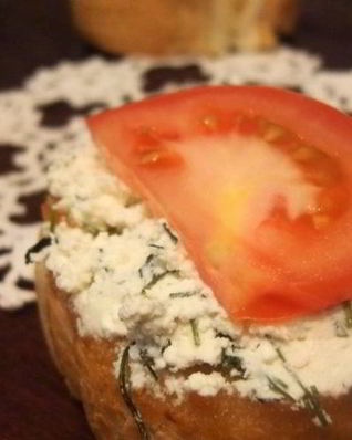 Бутерброды с творогом