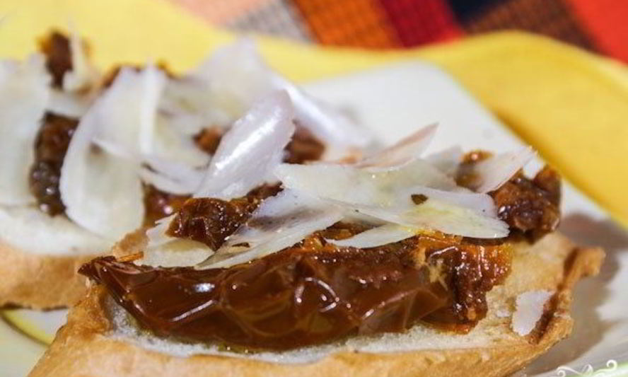 Рецепт бутербродов с вялеными помидорами