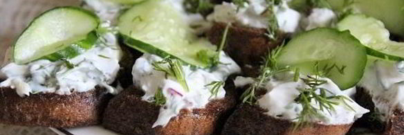 бутерброды весенние