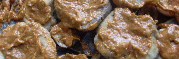 горячие бутерброды из домашнего хлеба с грибами