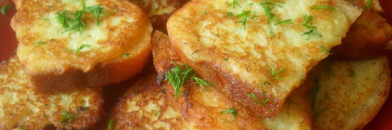 Горячие бутерброды с картофелем