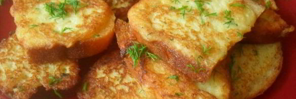 горячие бутерброды с картофелем