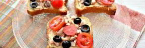 горячие бутерброды с курицей и сыром