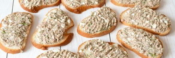 горячие бутерброды с сайрой