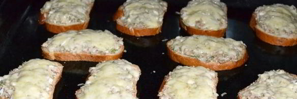 горячие бутерброды с сайрой