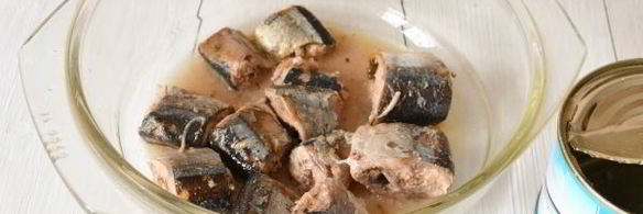 горячие бутерброды с сайрой