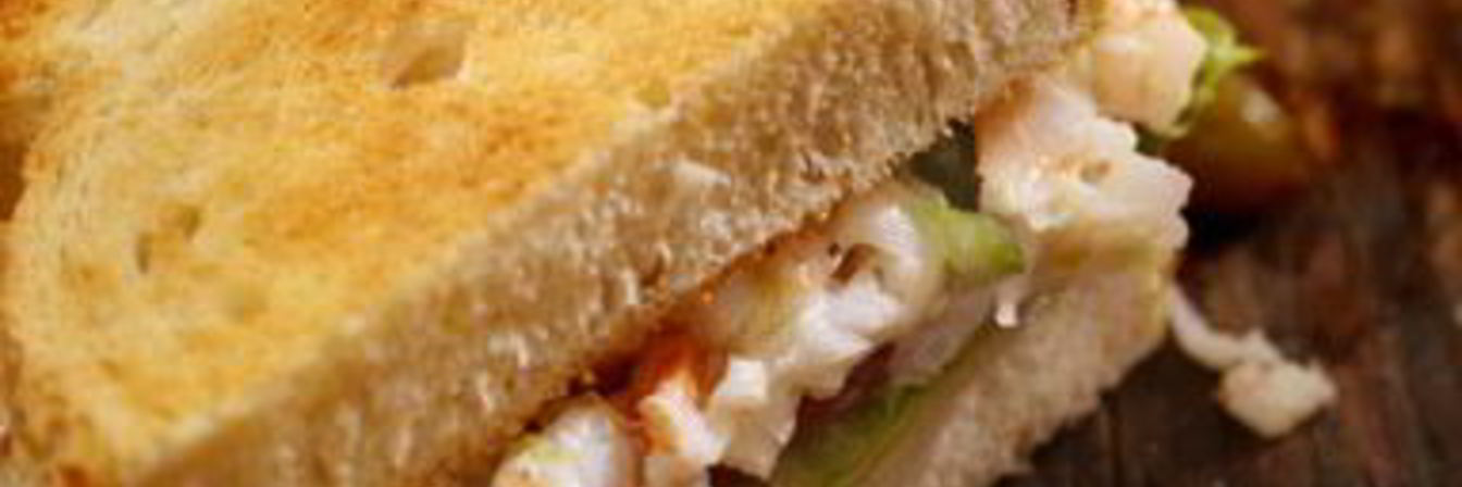 Горячие бутерброды с творогом