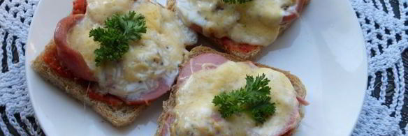 горячие бутерброды за 2 минуты в микроволновке