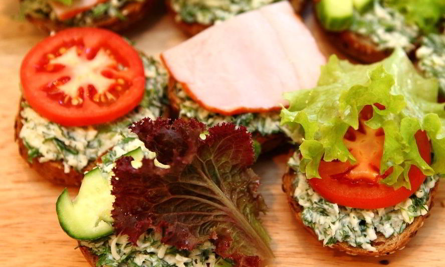 Рецепт летних бутербродов