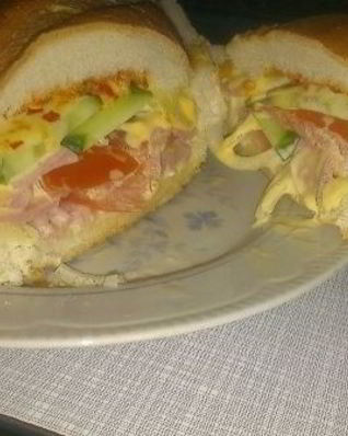 Мужской бутерброд