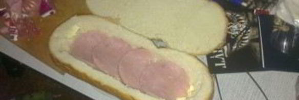 мужской бутерброд