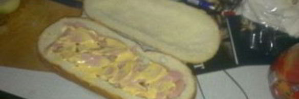 мужской бутерброд