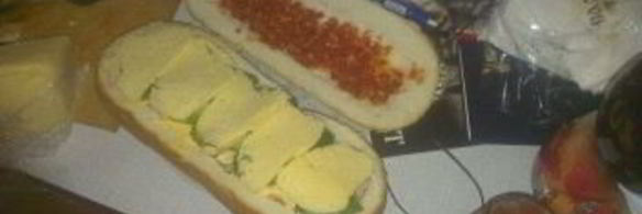 мужской бутерброд