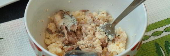 новогодний бутерброд петушок