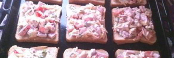 пикантные бутерброды