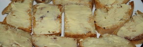 супер-икорные бутерброды на домашней чиабатте