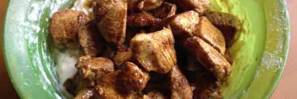 сырный кекс с курицей