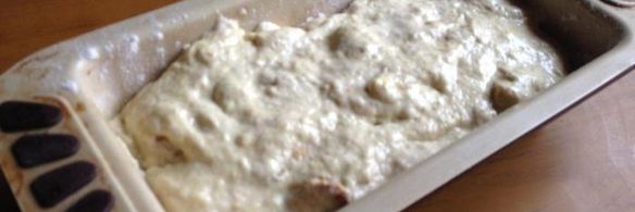 сырный кекс с курицей