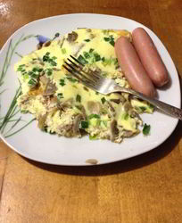 Закуска из сосисок