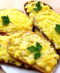 Закуски с чесноком